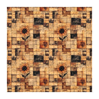 PatternPly® Naturals Sunflower Scrapbook sheet showing the pattern