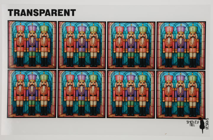 PatternPly® Transparent Pastel Nutcracker Medium