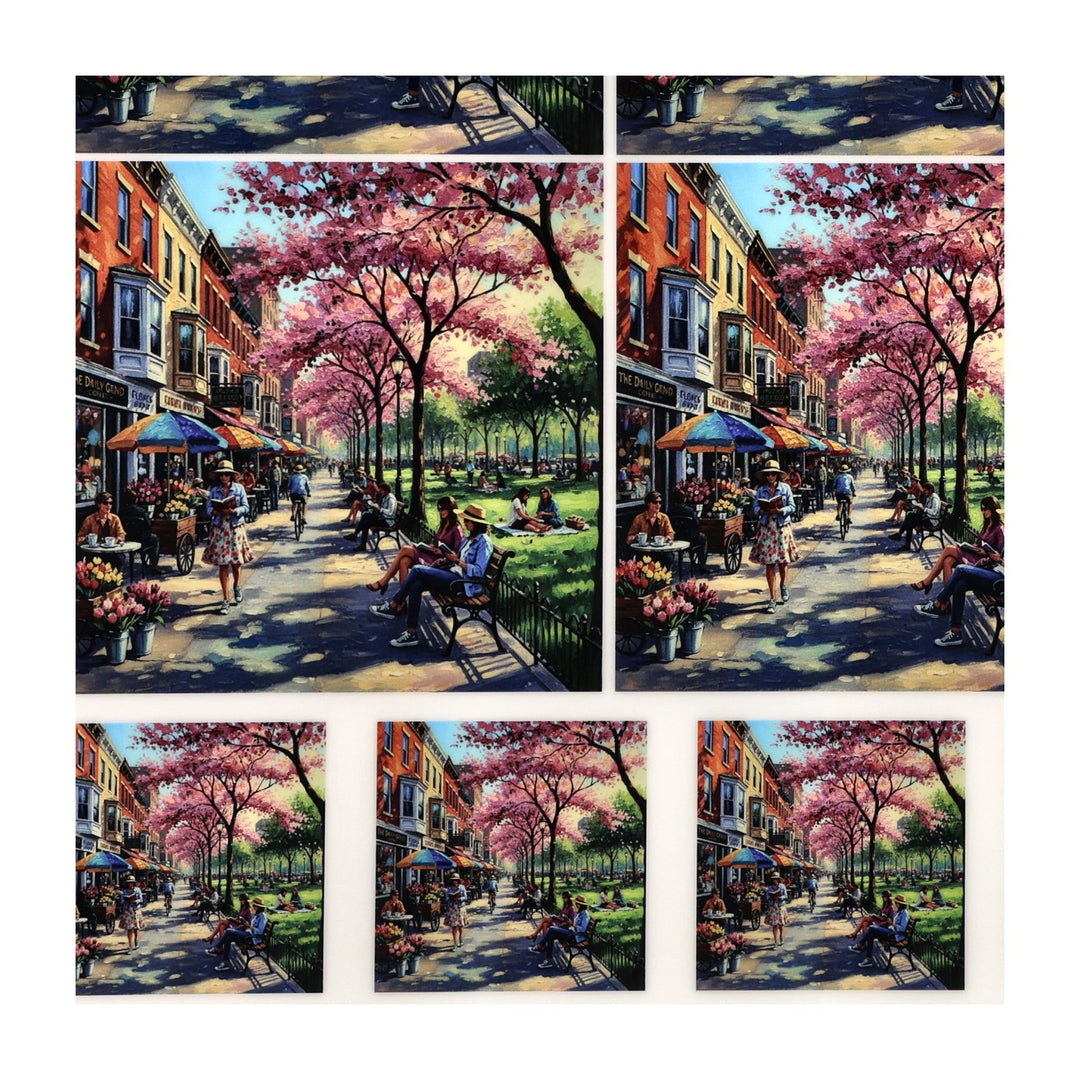 PatternPly® Full Coverage Spring in the City 2 sizes