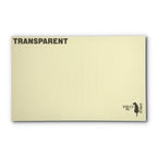 PatternPly® Transparent Corduroy Ivory sheet showing the pattern