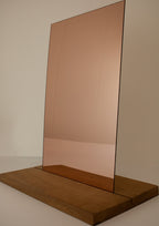 1/8" Rose Gold Mirrored Acrylic (per sheet) product photo 2