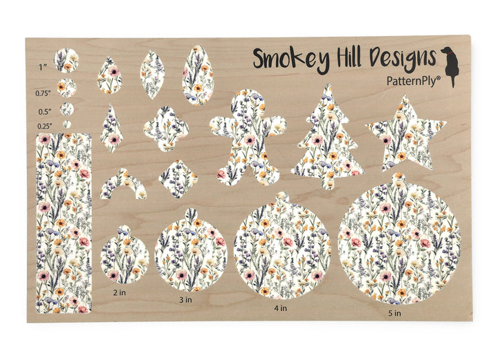 PatternPly® Full Coverage Pressed Wildflowers