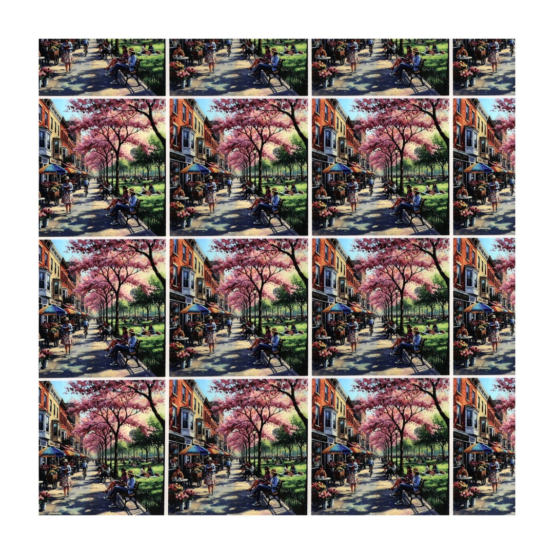 PatternPly® Full Coverage Spring in the City Extra Small