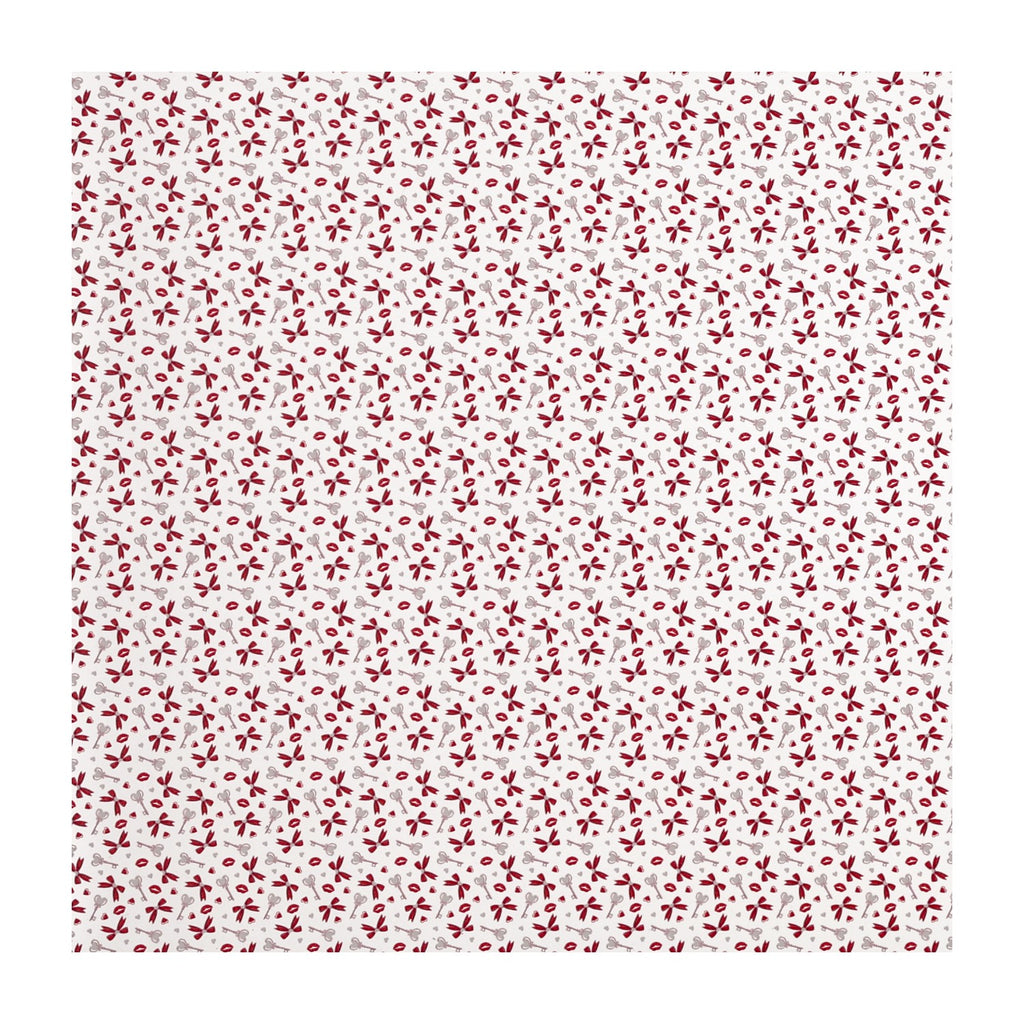 PatternPly® Scattered Keys to my Heart Micro sheet showing the pattern