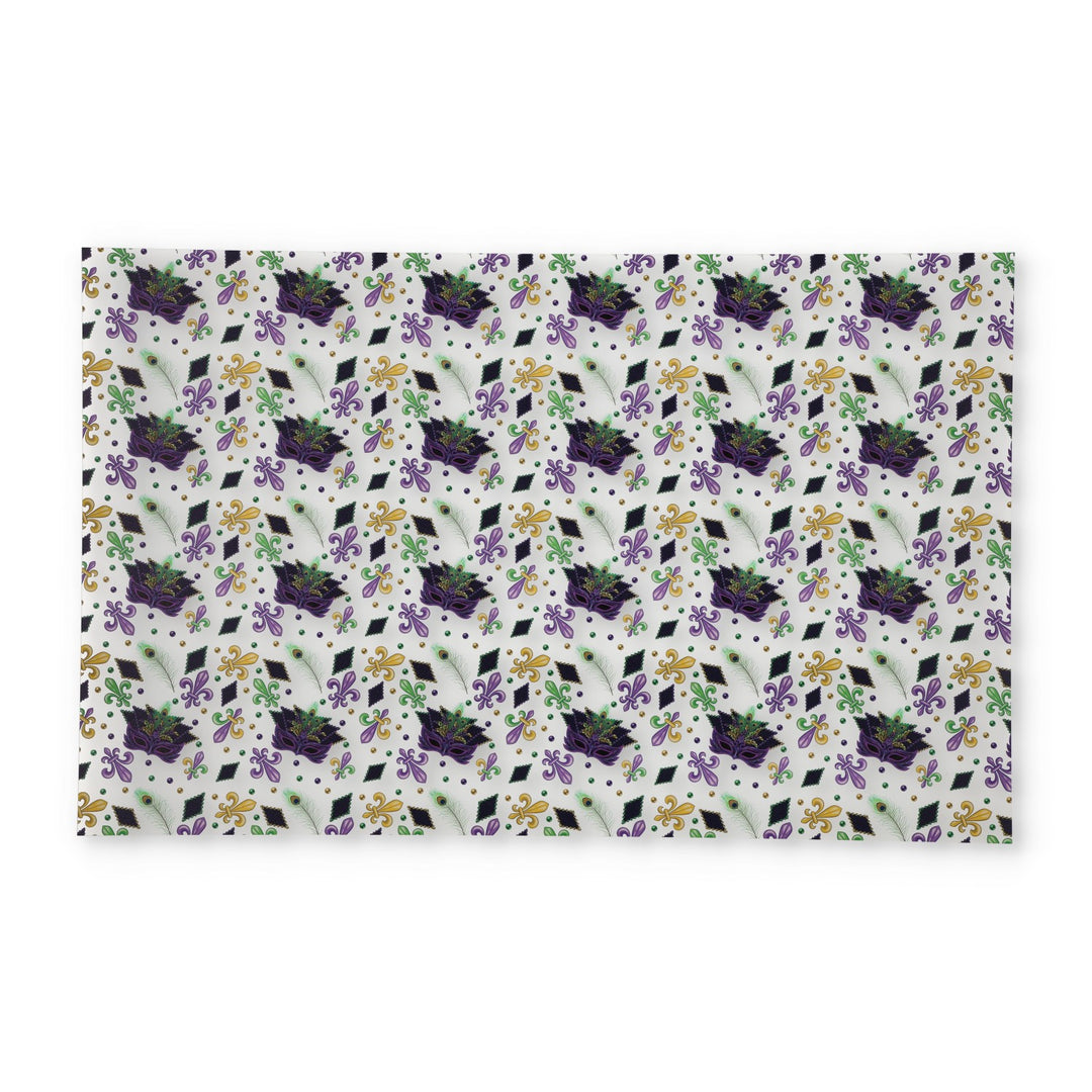 PatternPly® Scattered Mardi Gras Masquerade Large