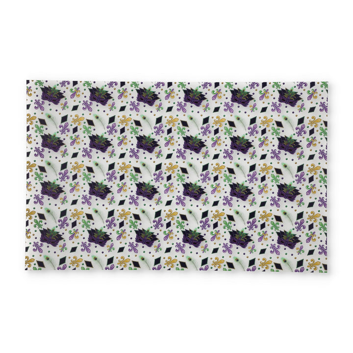 PatternPly® Scattered Mardi Gras Masquerade Large