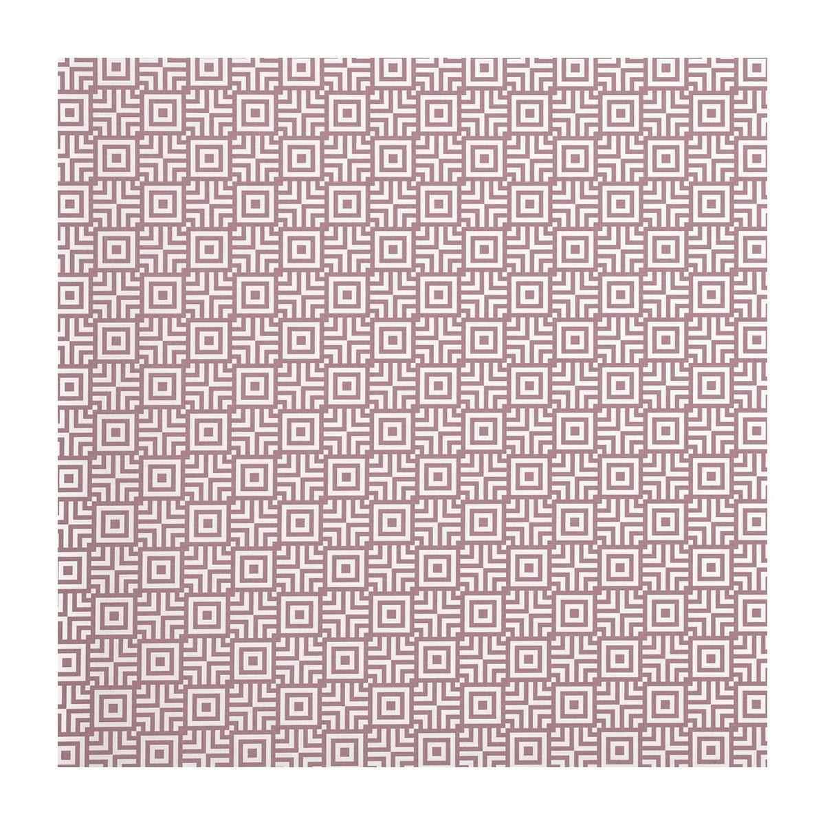 PatternPly® Scattered Spring Pink Geo Squares sheet showing the pattern