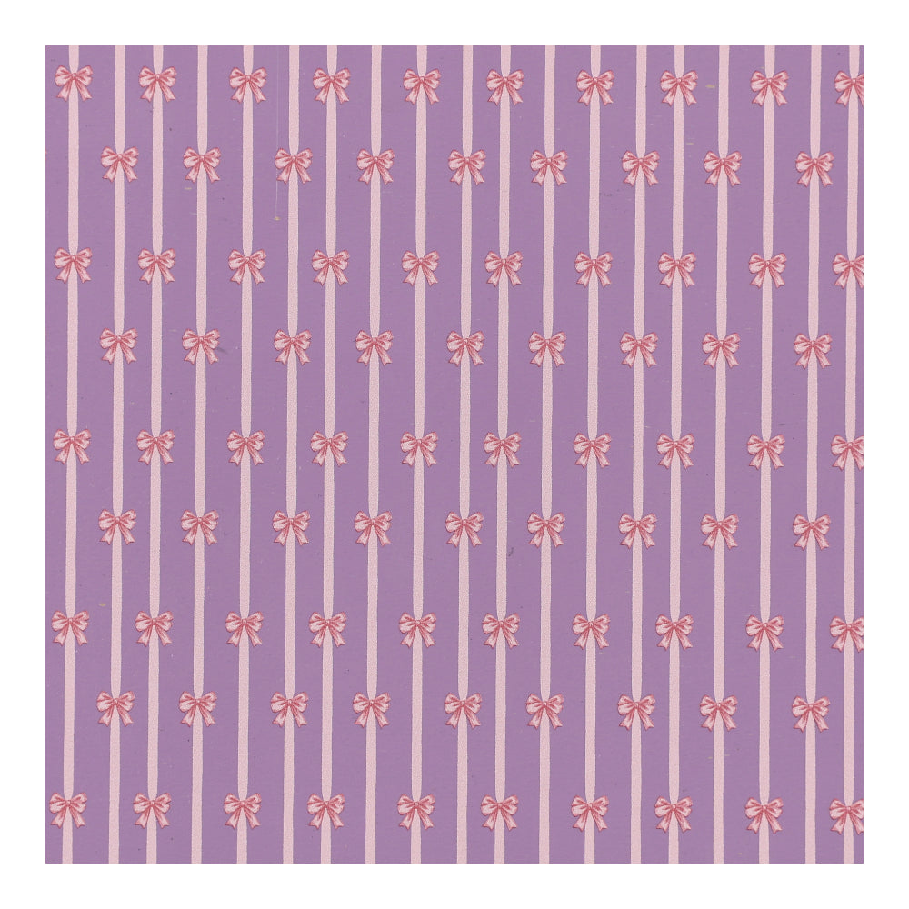 PatternPly® EcoPastelPurple Bow Stripes