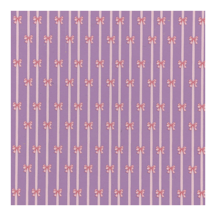 PatternPly® EcoPastelPurple Bow Stripes