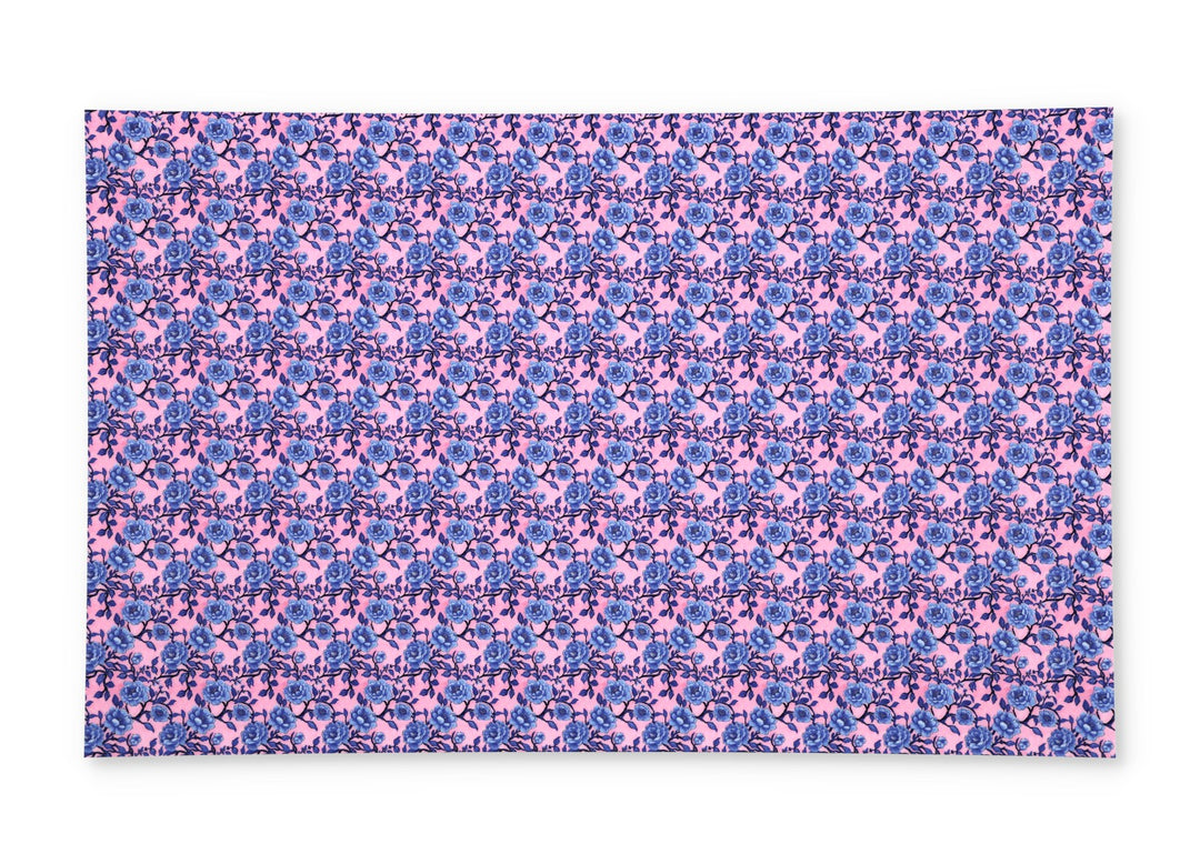 PatternPly® Full Coverage Pink and Blue Garden