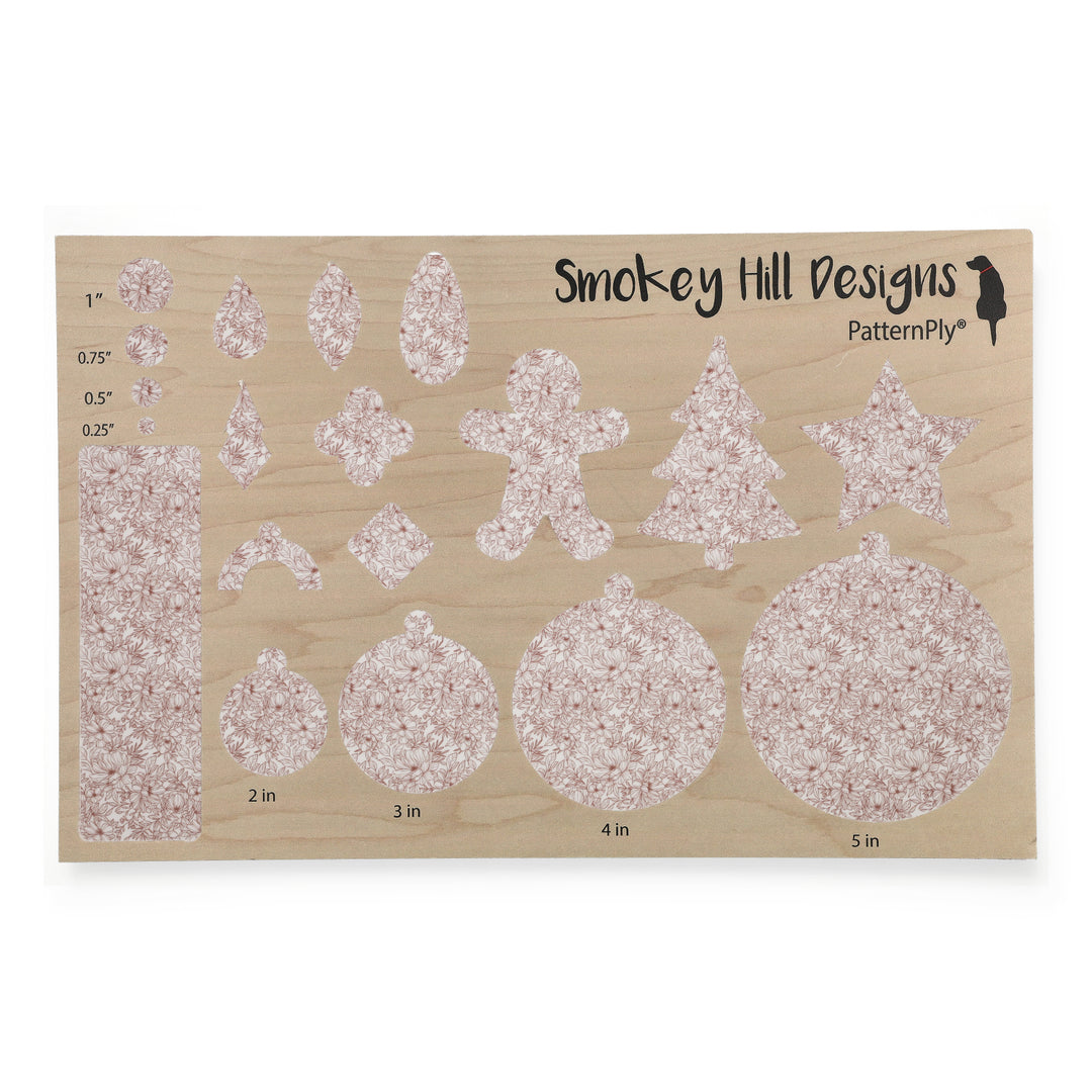 PatternPly® Full Coverage Soft Clay Peaceful Garden