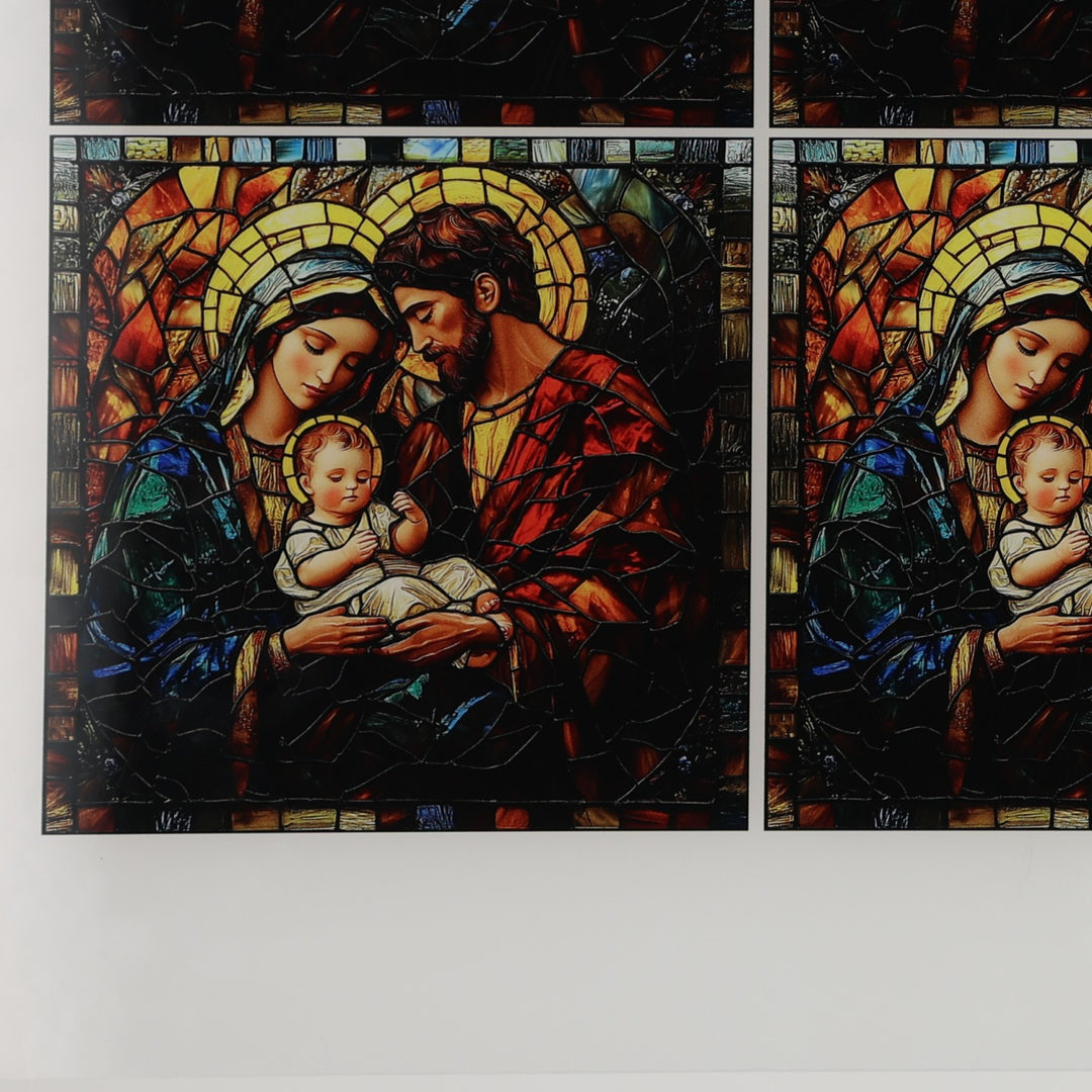 PatternPly® Transparent Holy Family Stained Glass Medium