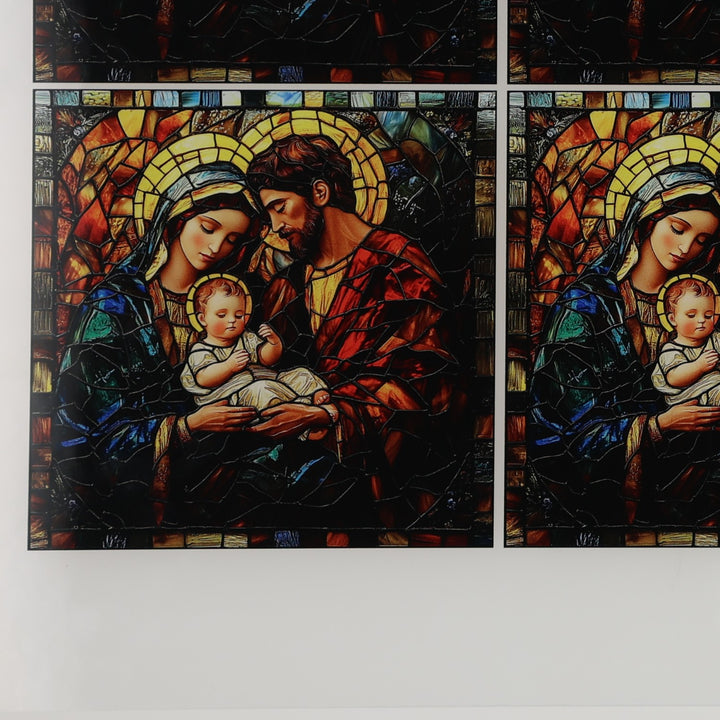 PatternPly® Transparent Holy Family Stained Glass Medium
