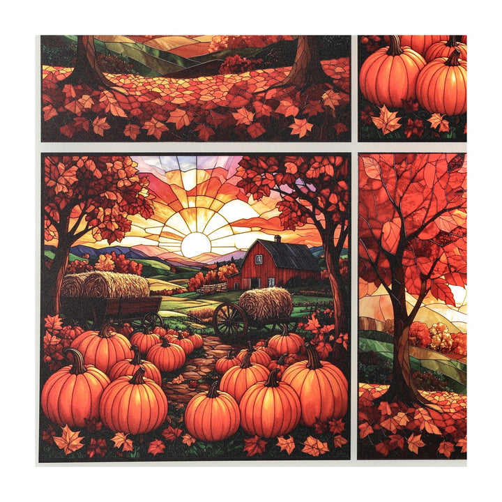 PatternPly® Transparent Autumn Hills 3 sizes