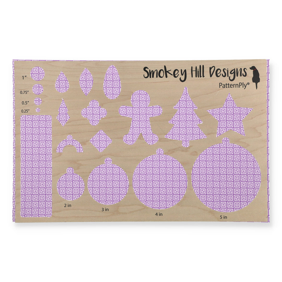 PatternPly® Full Coverage Spring Lavender Geo Squares