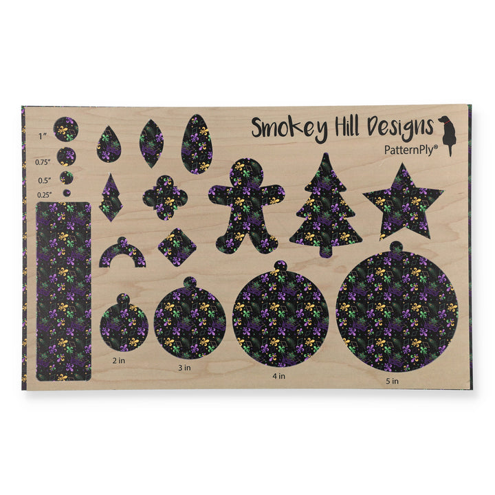 PatternPly® Full Coverage Mardi Gras Masquerade Micro