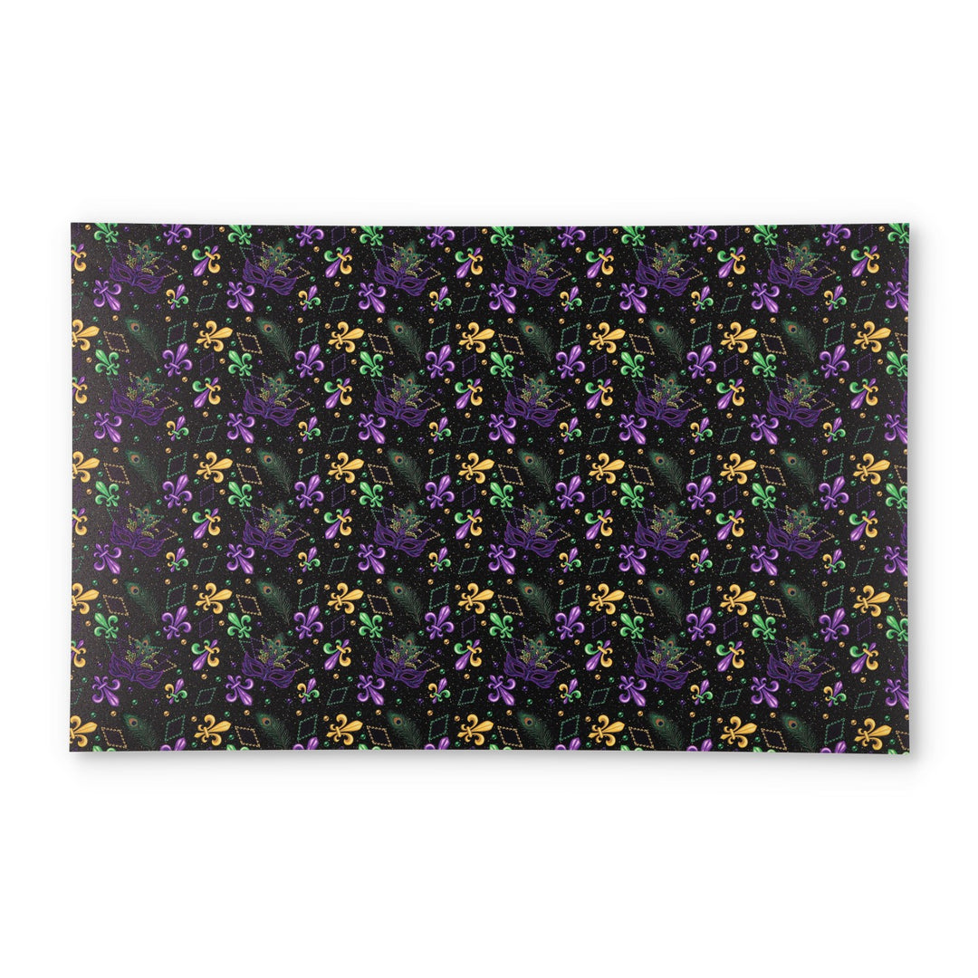 PatternPly® Full Coverage Mardi Gras Masquerade Large