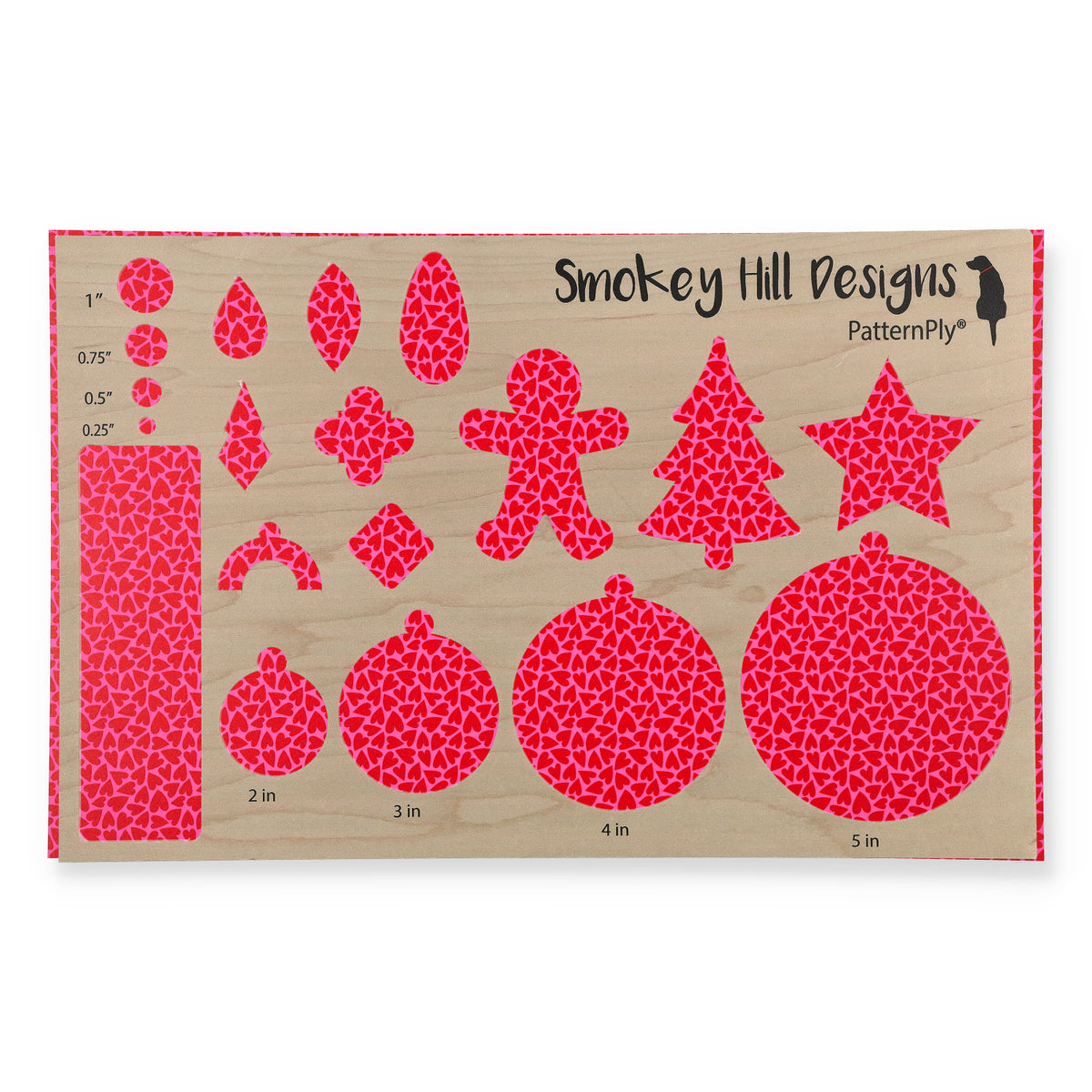PatternPly® Full Coverage Pink and Red Hearts product photo 3