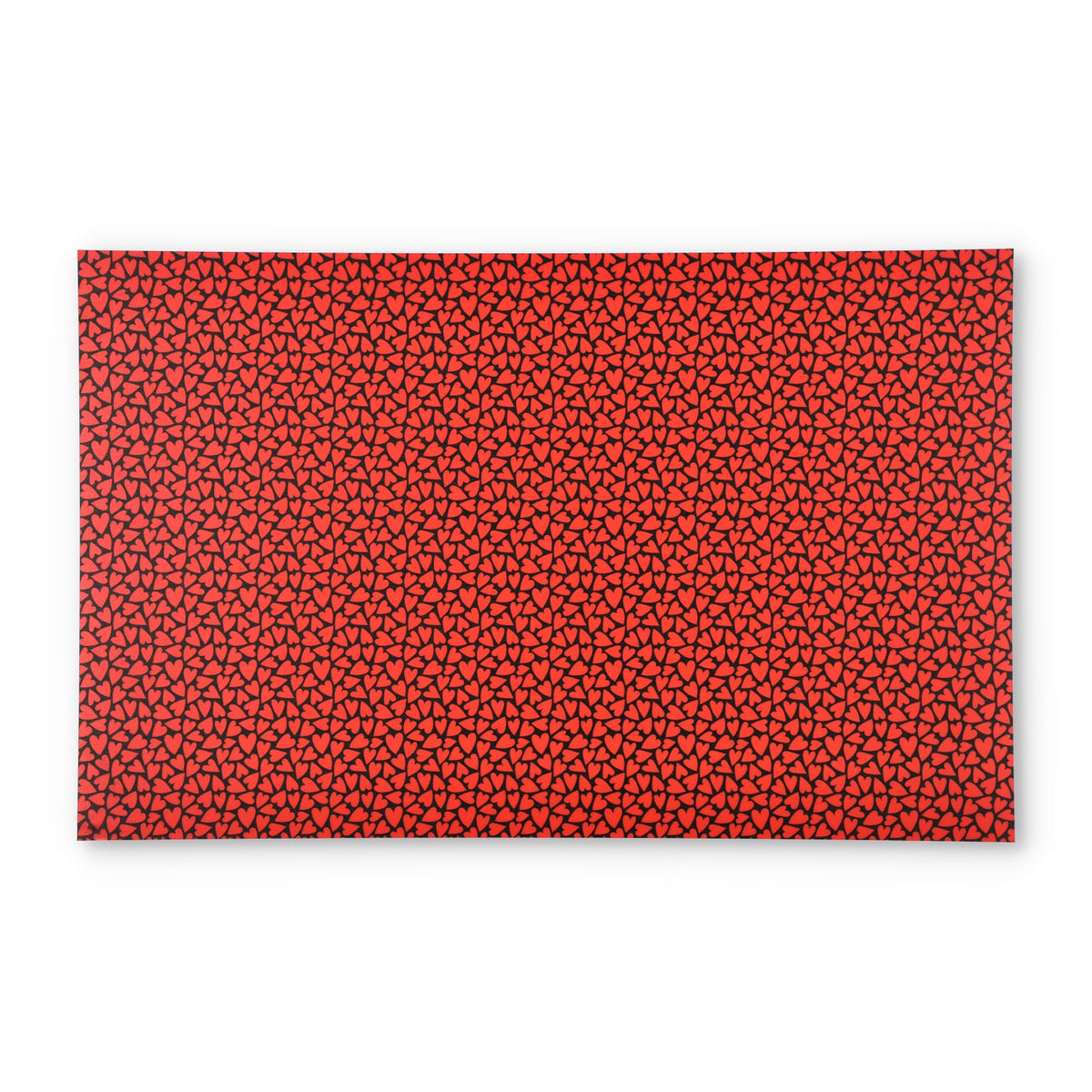 PatternPly® Full Coverage Red and Black Hearts product photo 2
