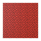 PatternPly® Full Coverage Red and Black Hearts sheet showing the pattern