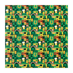 PatternPly® Full Coverage St Pattys Quilt sheet showing the pattern