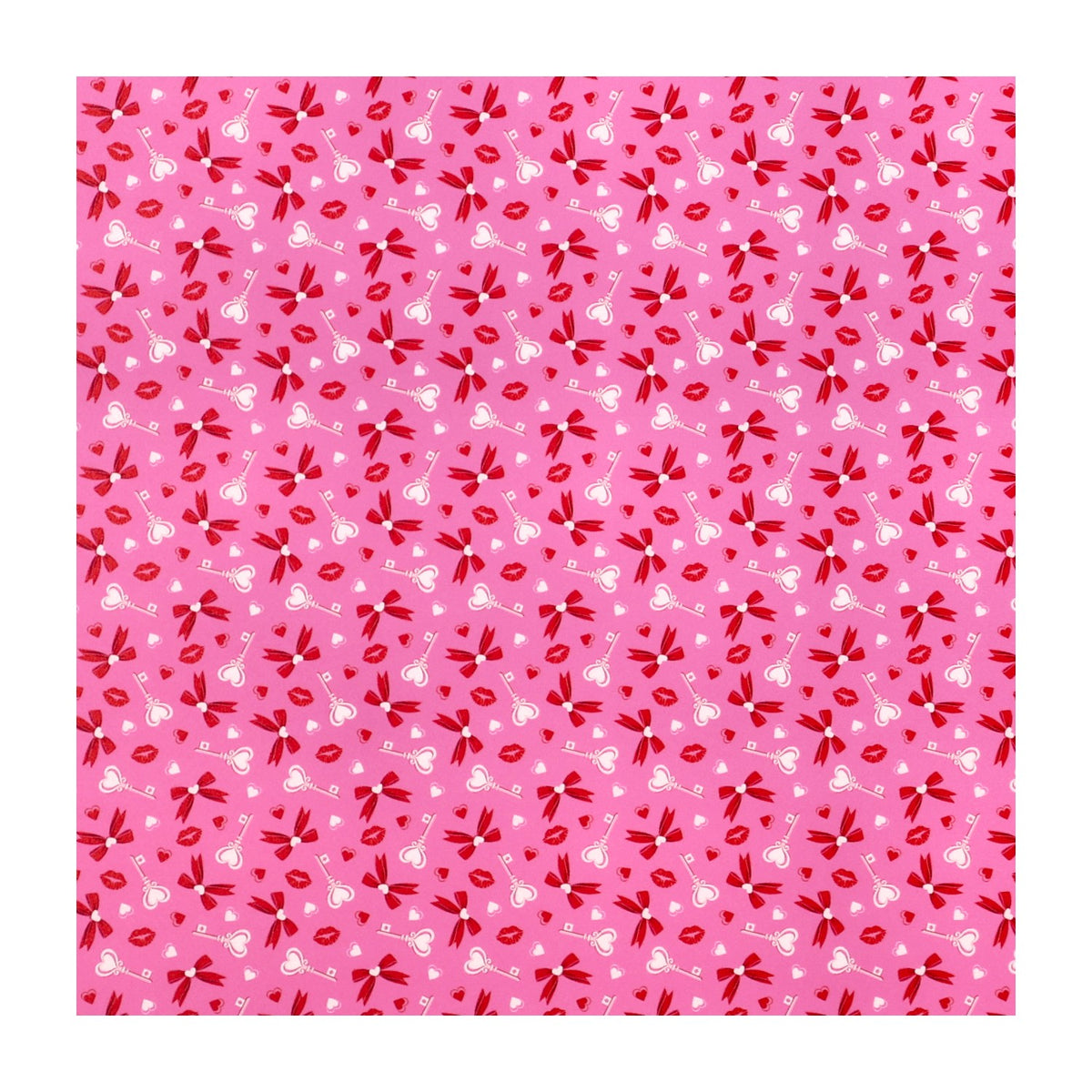 PatternPly® Full Coverage Keys to my Heart sheet showing the pattern