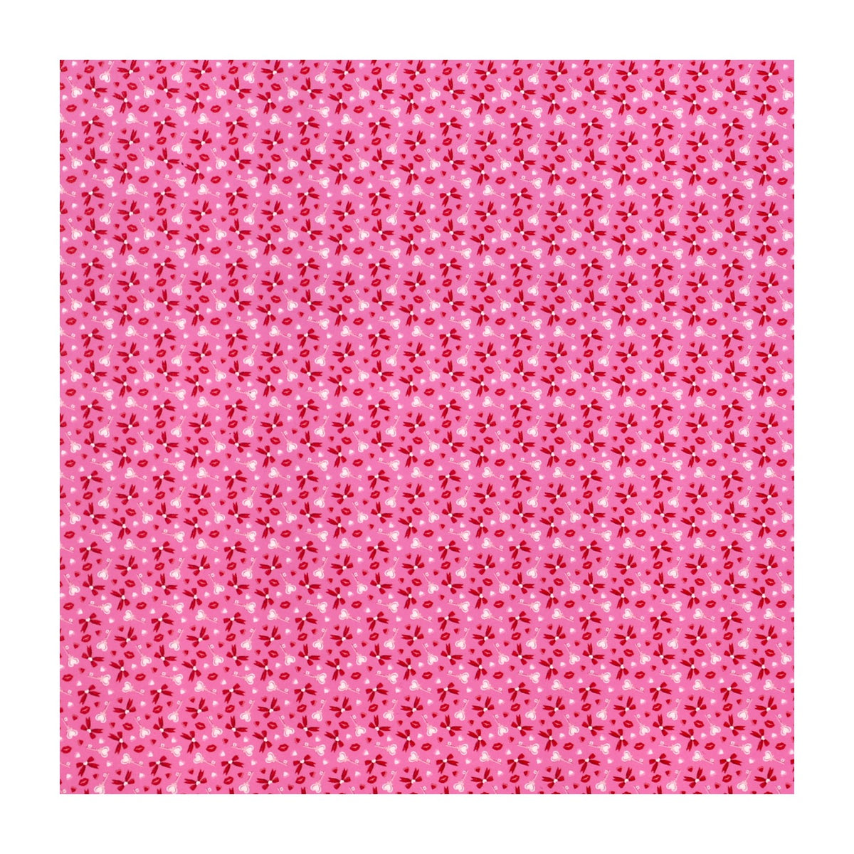 PatternPly® Full Coverage Keys to my Heart Micro sheet showing the pattern