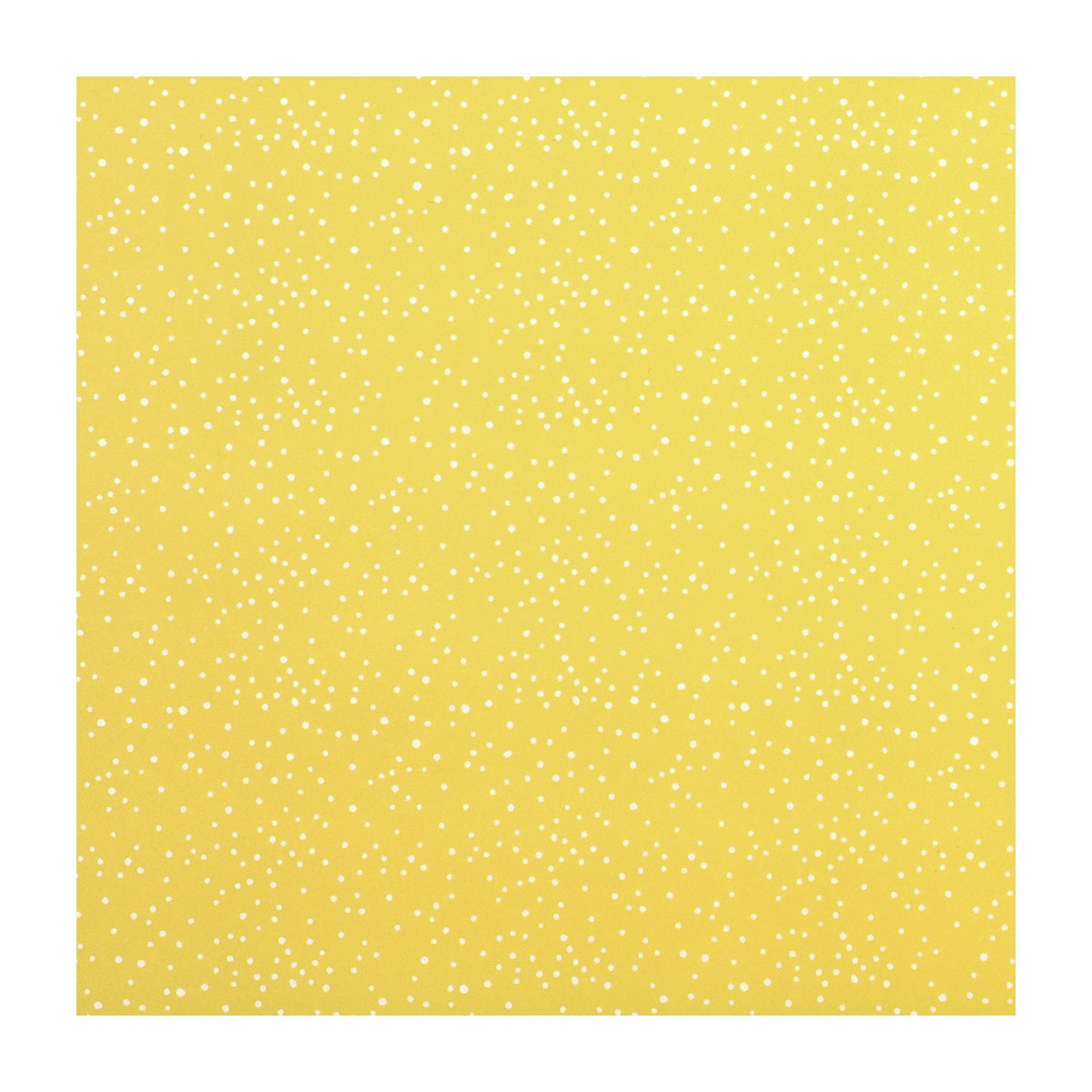 PatternPly® Full Coverage Spring Dots on Pale Yellow sheet showing the pattern