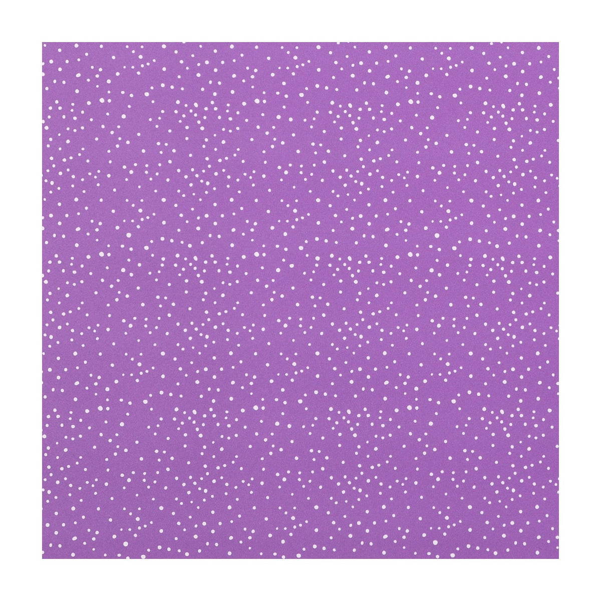 PatternPly® Full Coverage Spring Dots on Lavender sheet showing the pattern