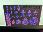 PatternPly® Transparent Orange and Blue Tie Dye product photo 2