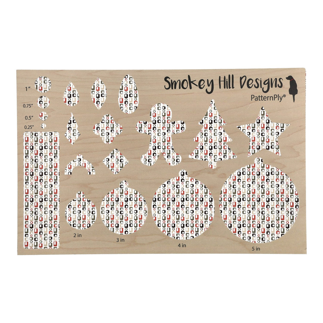 PatternPly® Scattered Mid Century Squares Micro