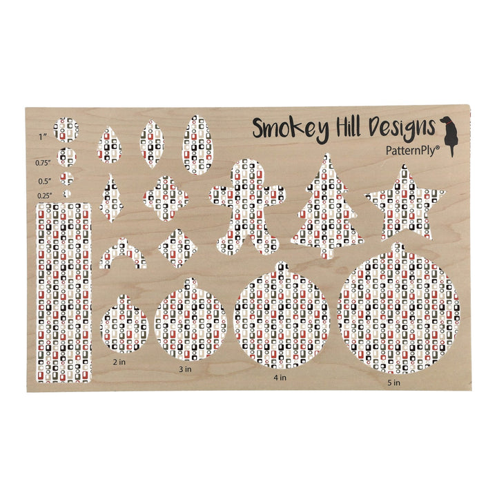 PatternPly® Scattered Mid Century Squares Micro