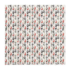 PatternPly® Scattered Mid Century Squares Micro sheet showing the pattern
