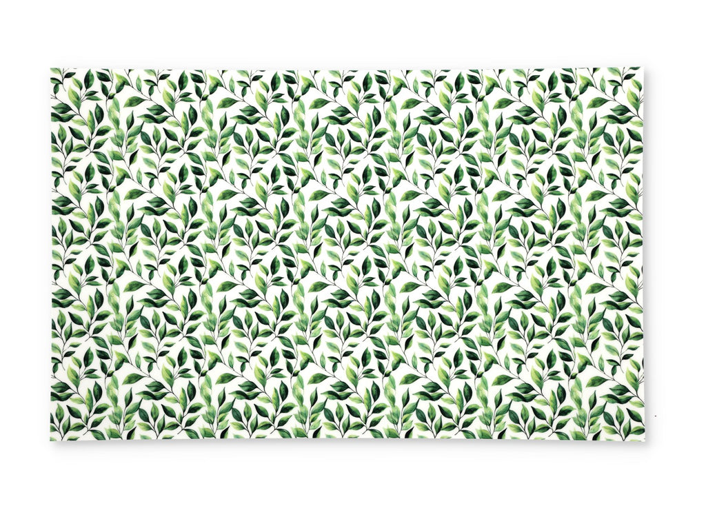 PatternPly® Full Coverage Green Watercolor Leaves product photo 2
