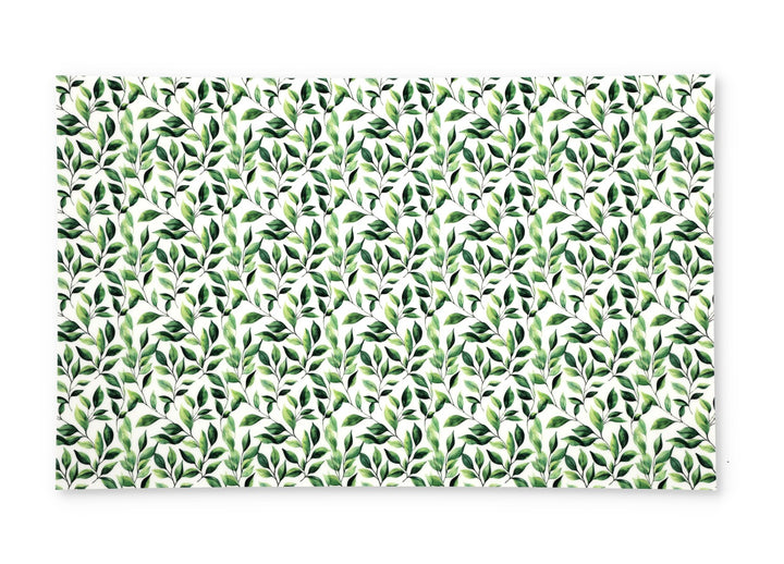 PatternPly® Full Coverage Green Watercolor Leaves