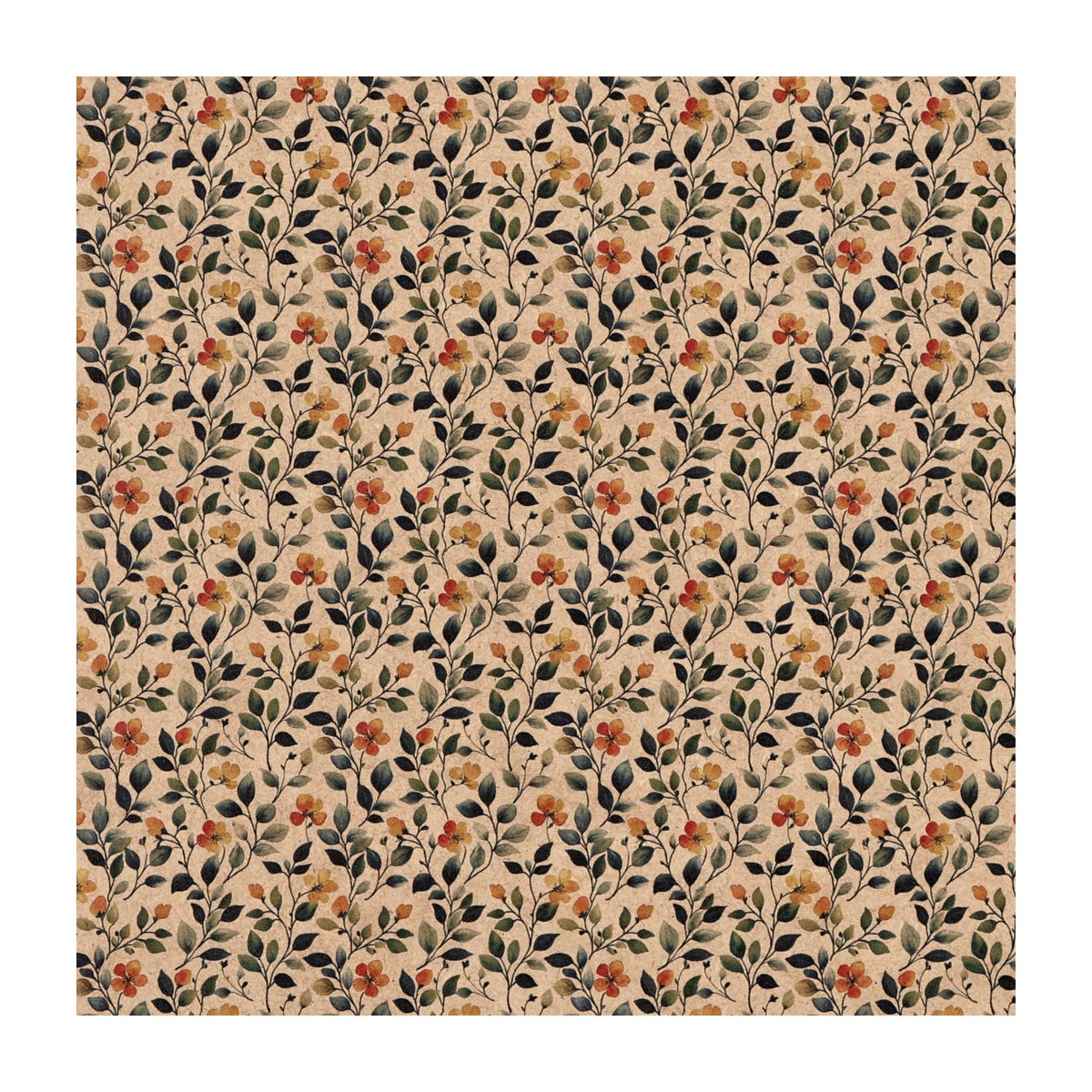 PatternPly® Naturals Yellow Vine sheet showing the pattern