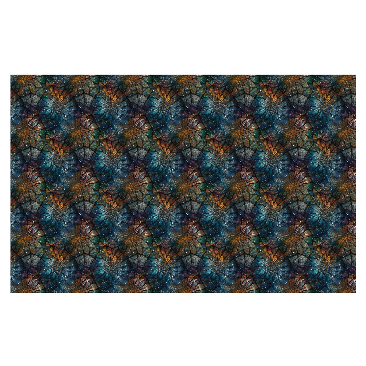 PatternPly® Full Coverage Abstract Winter Colors Stained Glass product photo 2