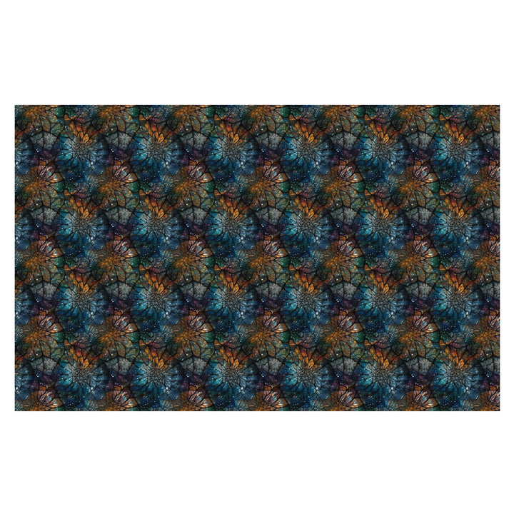 PatternPly® Full Coverage Abstract Winter Colors Stained Glass