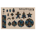 PatternPly® Full Coverage Abstract Winter Colors Stained Glass product photo 3
