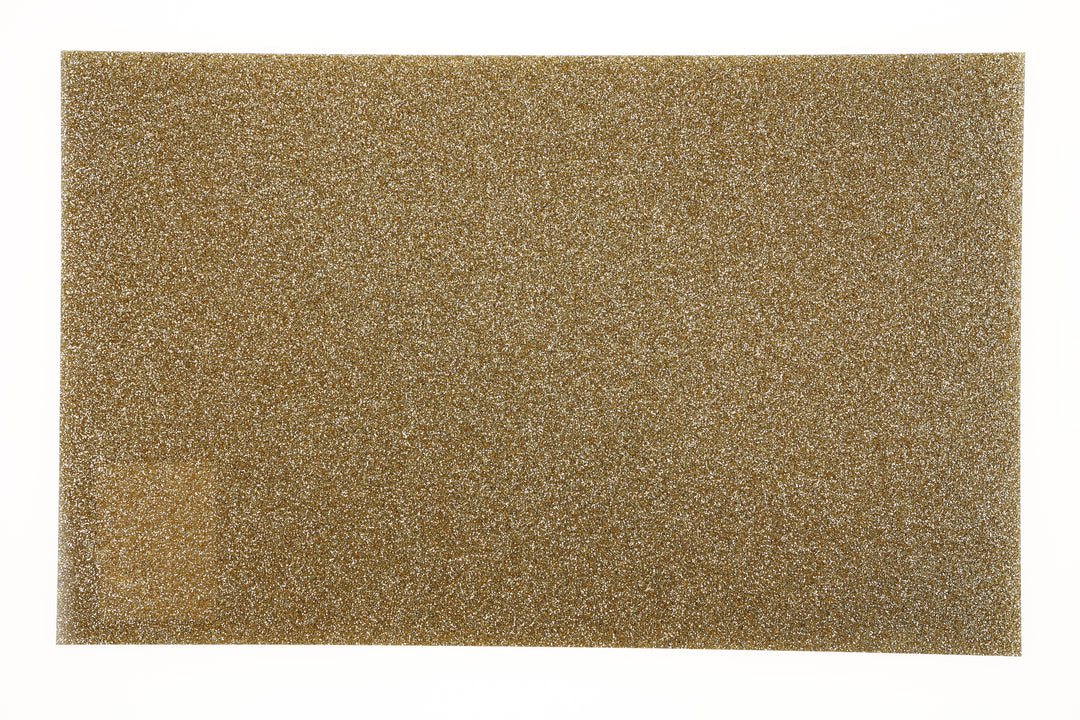 1/8" Gold Glitter Acrylic Sheet