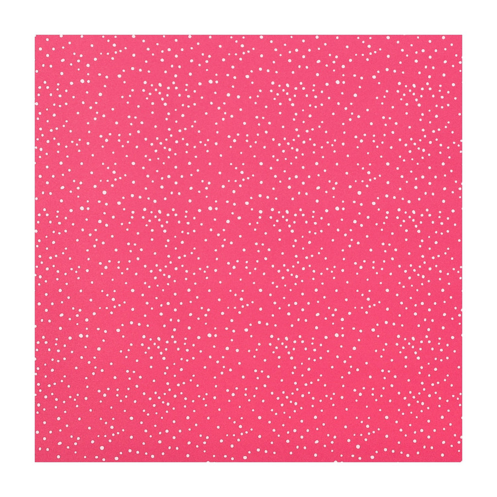 PatternPly® Full Coverage Spring Dots on Pink sheet showing the pattern