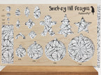 PatternPly® Full Coverage Large Black Spiderwebs on White Background product photo 2