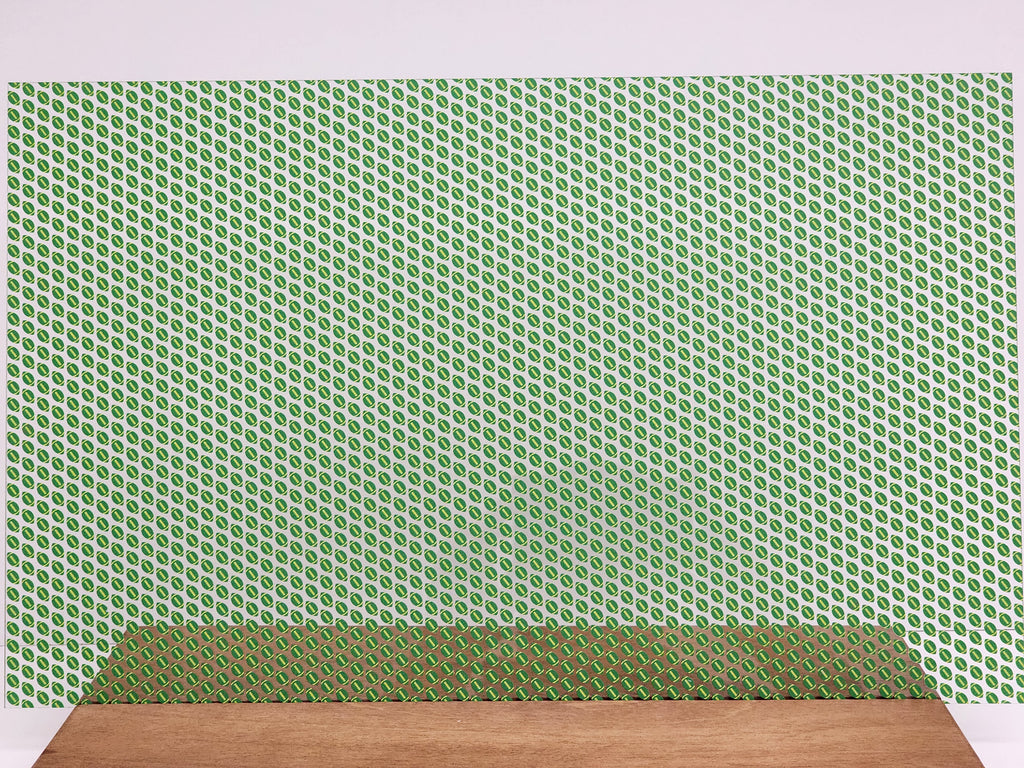 PatternPly® Scattered Green and Yellow Footballs product photo 3