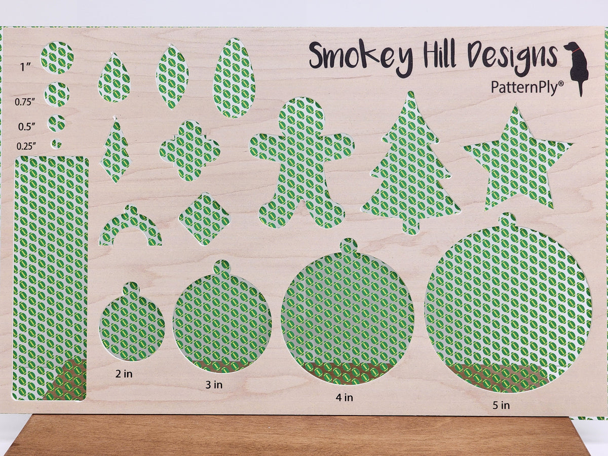 PatternPly® Scattered Green and Yellow Footballs product photo 2