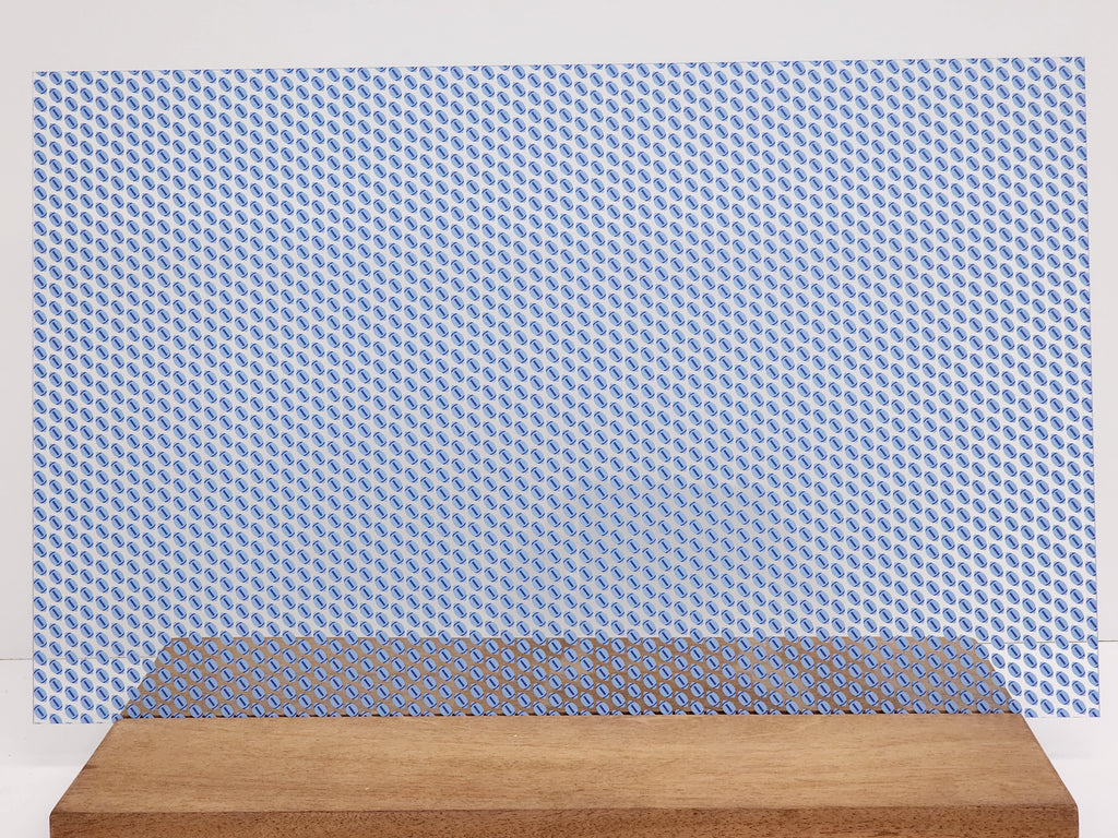 PatternPly® Scattered Light and Dark Blue Footballs product photo 3