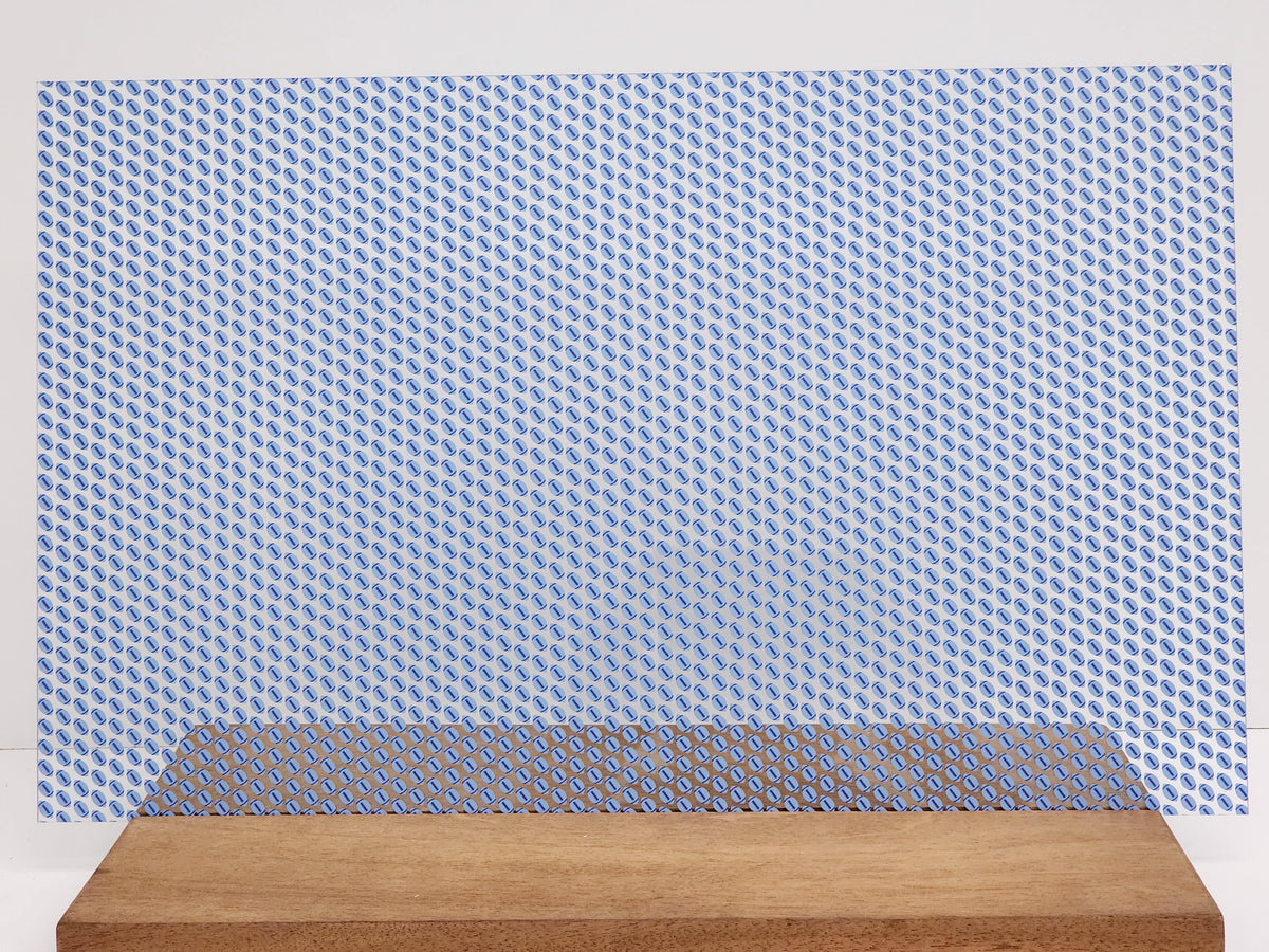 PatternPly® Scattered Light and Dark Blue Footballs product photo 3