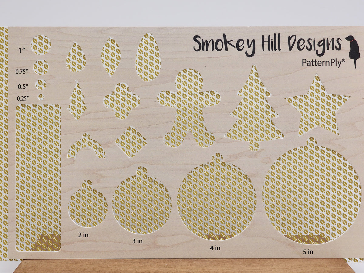 PatternPly® Scattered Gold and White Footballs product photo 2