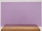 PatternPly® Scattered Purple and White Footballs product photo 3