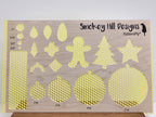 PatternPly® Scattered Yellow and White Footballs product photo 3