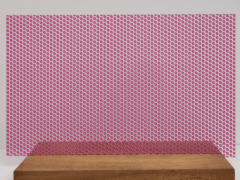 PatternPly® Scattered Pink and White Footballs product photo 3